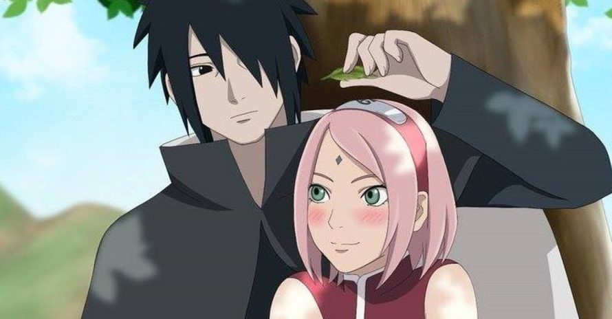 SASUKE E SAKURA MOMENTOS DE AMOR ANTES DO CASAMENTO DE HINATA E NARUTO